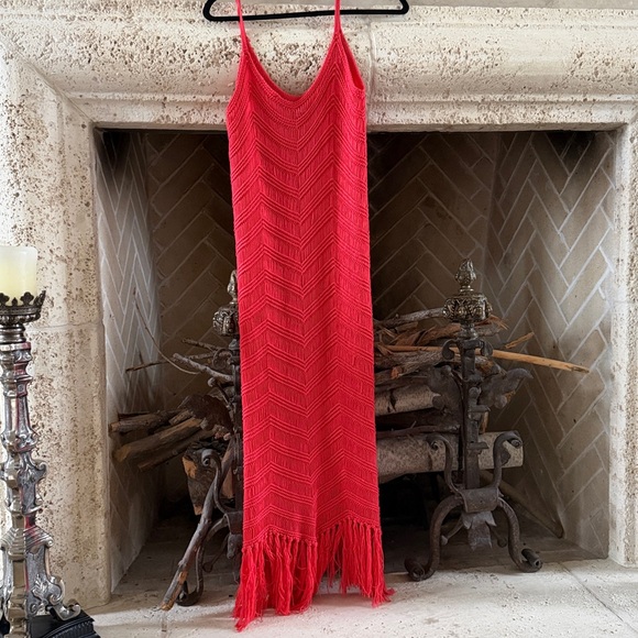 525 America Other - 525 America Red Knit Swim Coverup
